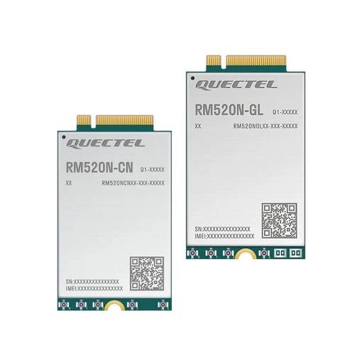 移远RM520N-GL 5G全网通 物联网通信模块 M.2封装 工业级路由模块