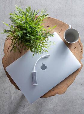 j5create USB转有线网口RJ45电脑千兆网卡Type-C网线转换器接头