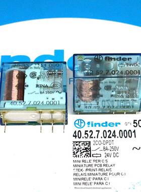 全新原装finder/芬德Type 40.52S DC24V 40.52.7.024.0001 继电器
