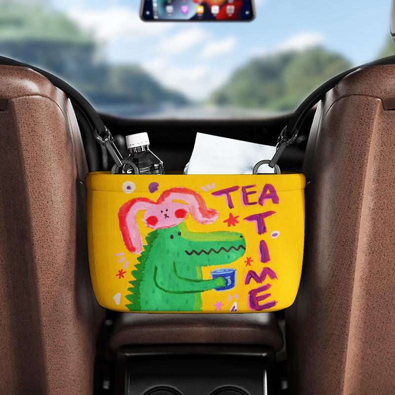 Inki X番茄鳄鱼和兔子车储物篮挂储物桶伞储物挂袋