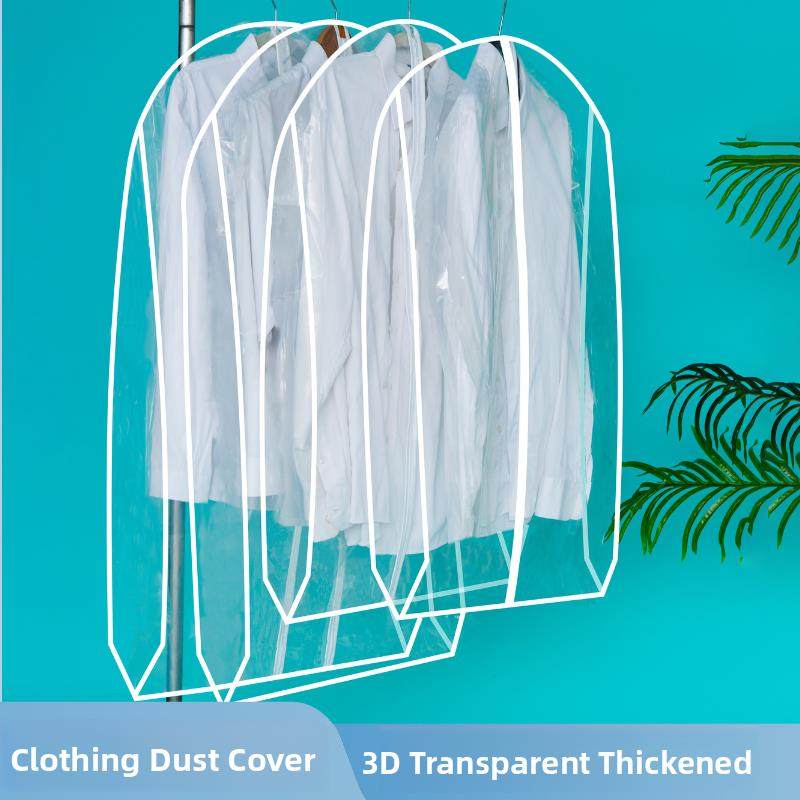 立体衣服防尘罩透明大衣塑料防尘袋羽绒服加厚挂袋家用服装收纳袋,收纳整理,大衣/西服罩,淘宝优惠券,粉丝福利购,淘宝优惠卷