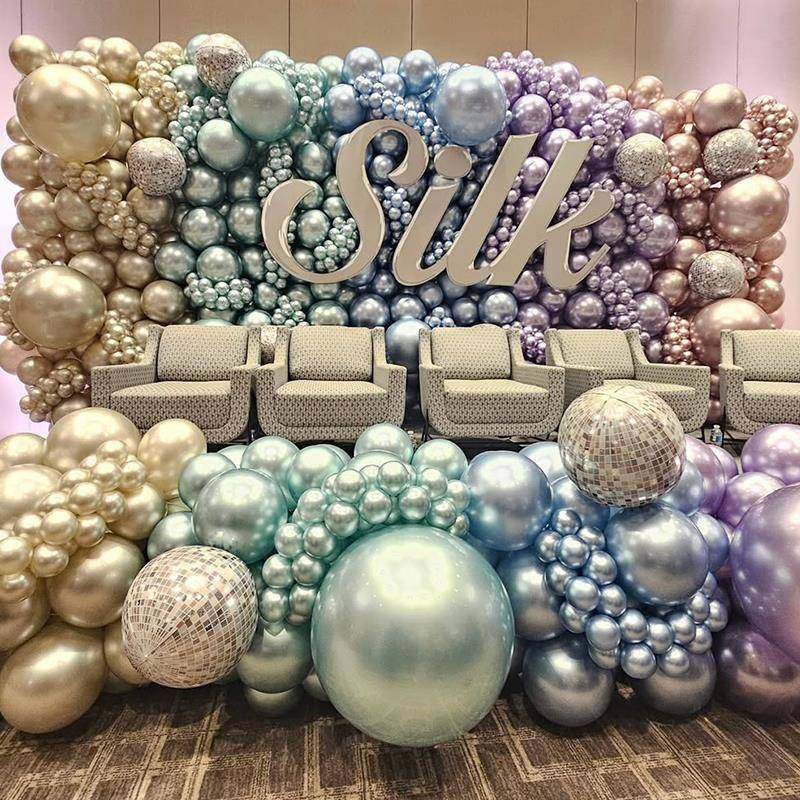 【5英寸圆50颗丝绸色】哥球Sempertex进口高端奢华