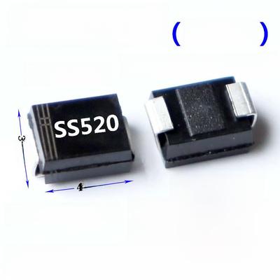 全新肖特基二极管贴片Ss520 Ss5200 Smb 200V[20片4元]