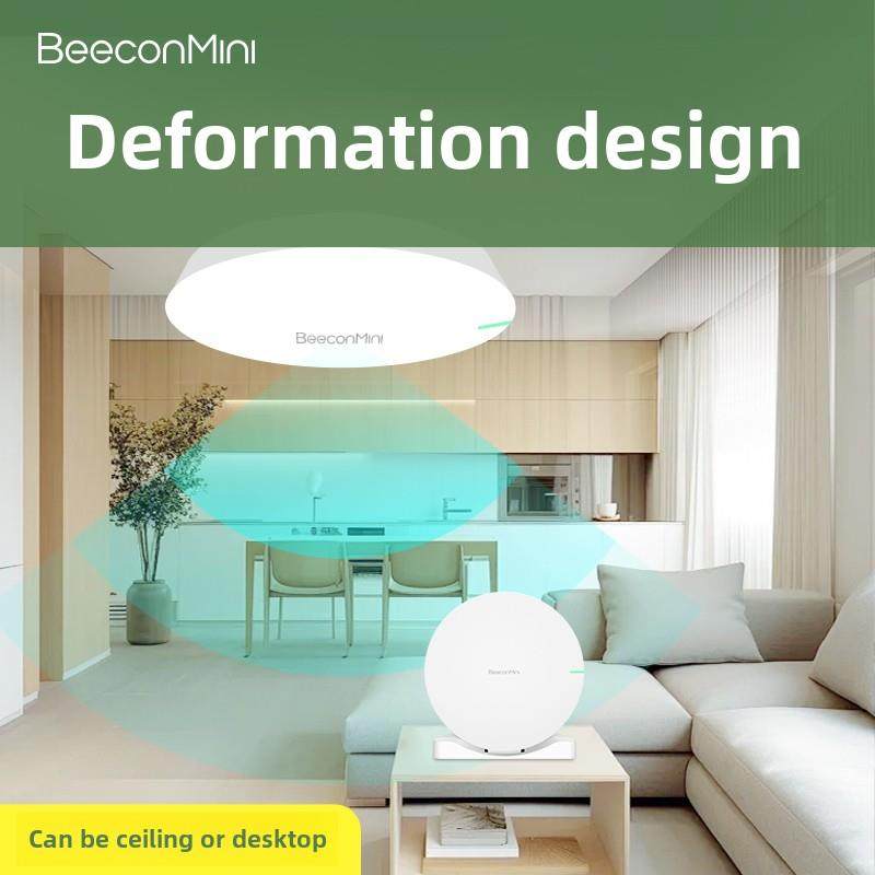 BeeconMini 2.5G吸顶AP免AC自组网WiFi 6无线AP AX3000M吸顶AP