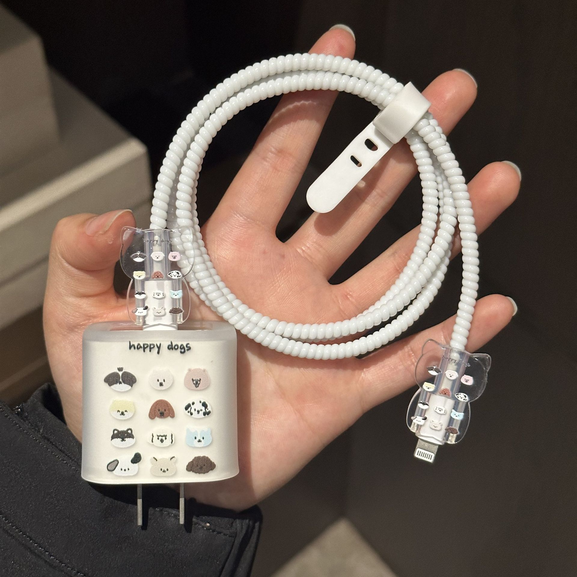 数据线保护套20w适用苹果15promax充电头16防摔软壳14 13防折断12