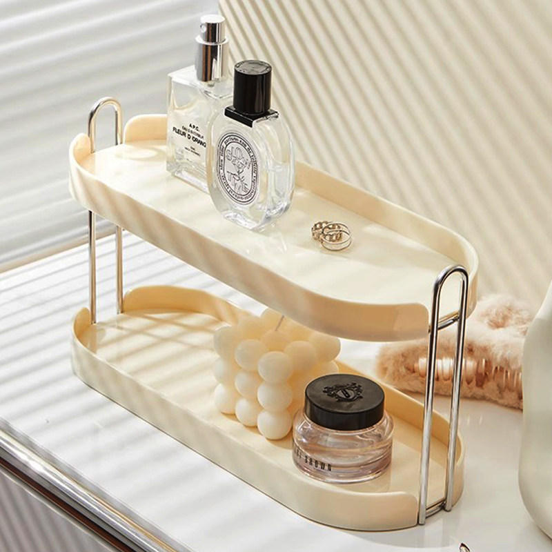 卫生间双层置物架k化妆品收纳盒洗手间浴室桌面洗漱台面置物架子,家庭/个人清洁工具,浴室角架/置物架,淘宝优惠券,粉丝福利购,淘宝优惠卷