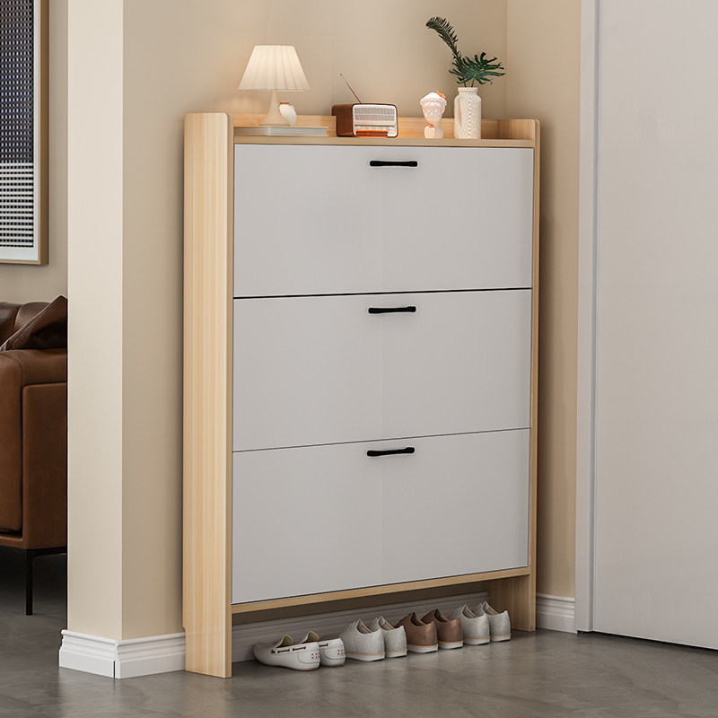 可实木翻斗柜f电梯多功能收纳免漆门后可移动薄款旋转超薄鞋柜,住宅家具,鞋柜,淘宝优惠券,粉丝福利购,淘宝优惠卷