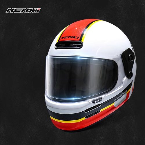 nenki复古巡航头盔男女四季