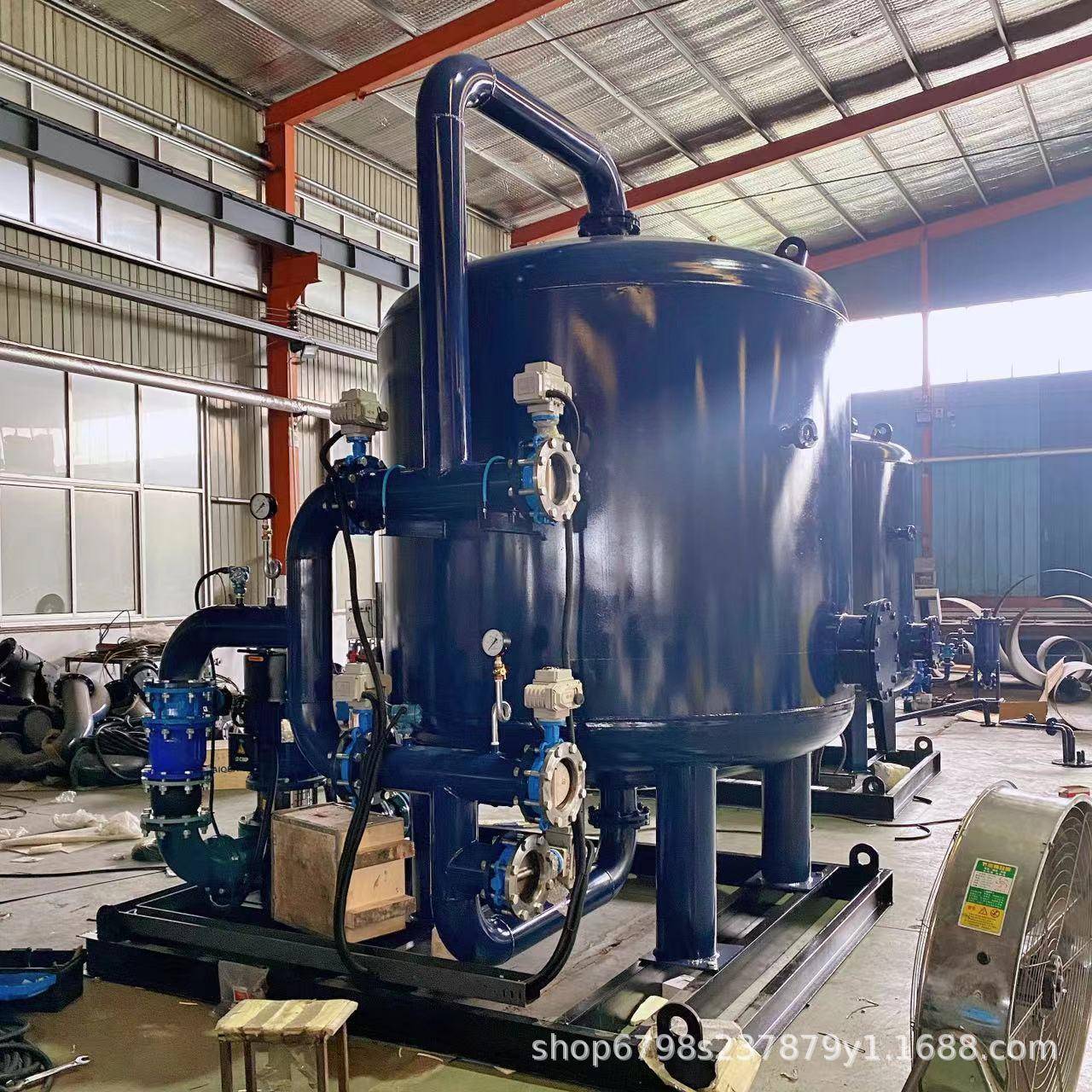 全自动多介质过滤器活性炭锰砂千层砂处理过滤器石英砂过滤器