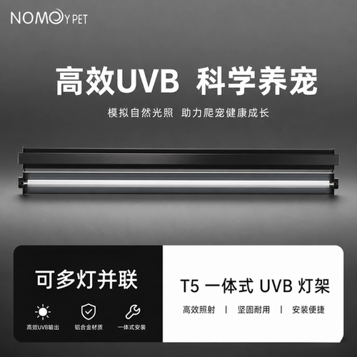 诺摩T5灯管UVB灯架爬虫饲养箱