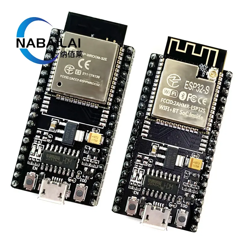 nodemu esp32s esp32-wroom-32e/32ue wrover板模快