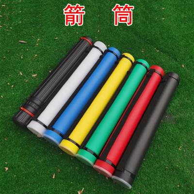 伸缩箭筒箭壶背式弓箭儿童箭支袋箭囊美猎射击箭盒箭桶运动箭包