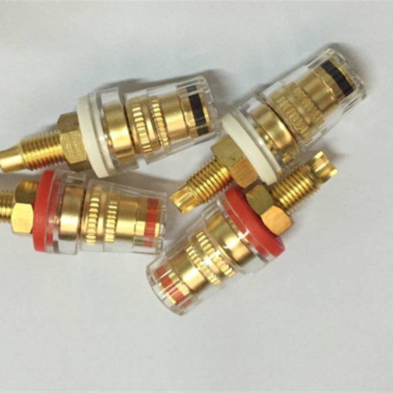 高档全铜沙金功放接线柱音响接线柱喇叭接线柱 音箱接线端子