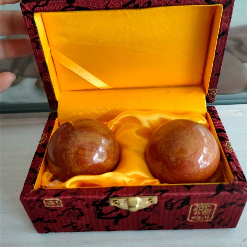 泗滨正品原石打磨砭石 流星按摩球 手球 锻炼手指灵活度 送人自用