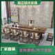 实木大板茶桌椅组合新中式 茶几桌禅意功夫茶台原木办公室喝茶桌子