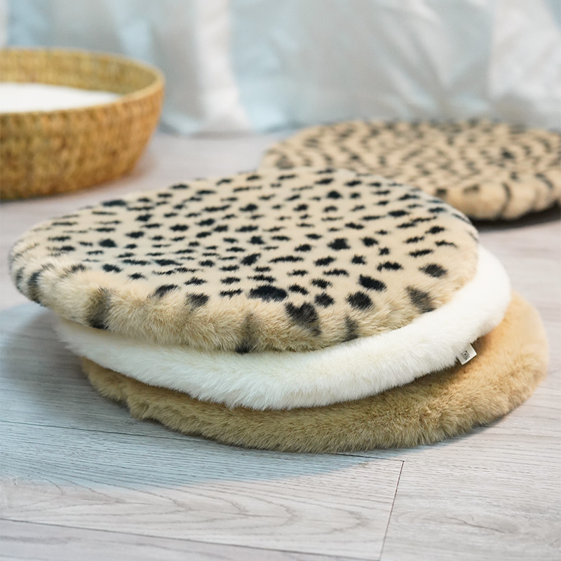 猫垫子睡觉用冬季猫咪睡垫太空舱猫窝圆形保暖窝垫坐垫宠物褥子