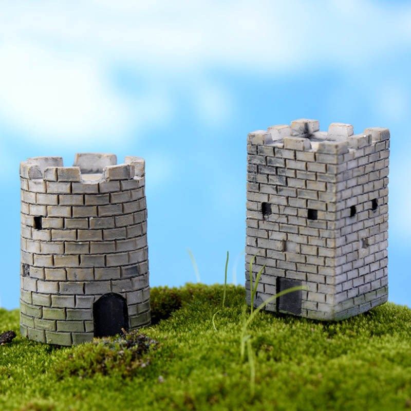 微景观小摆件创意树脂古长城复古墙古代关口多肉装饰迷你建筑摆设,橡塑材料及制品,塑料盒/塑料箱/塑料柜,淘宝优惠券,粉丝福利购,淘宝优惠卷