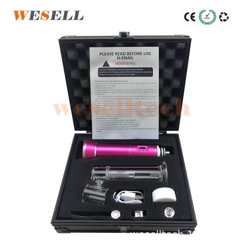 外贸热销 h enail wax烟膏干烧套装 水烟草玻璃 dnail水烟过滤器