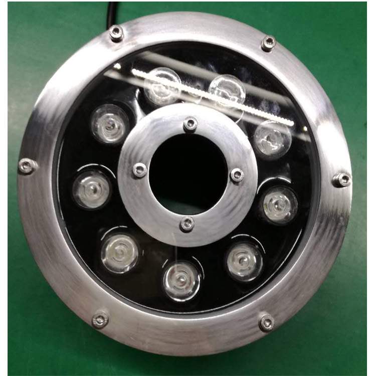 6W9W12W18WLED喷泉灯12v24v led水底灯水下灯 户外景观灯水池彩灯