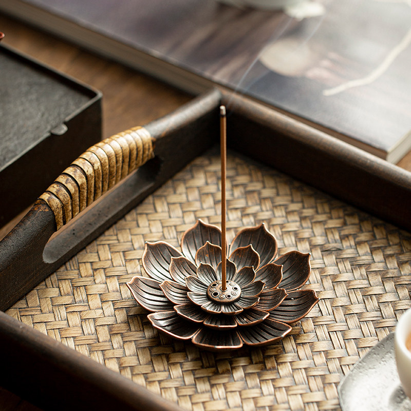 禅意莲花香插立式多孔檀香炉家用室内熏香香座香托香薰炉茶道摆件,橡塑材料及制品,塑料盒/塑料箱/塑料柜,淘宝优惠券,粉丝福利购,淘宝优惠卷