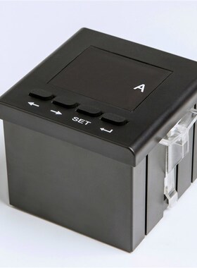 智能单相交流电流表 任意变比可调AC5A测量功率频率因数表485通讯