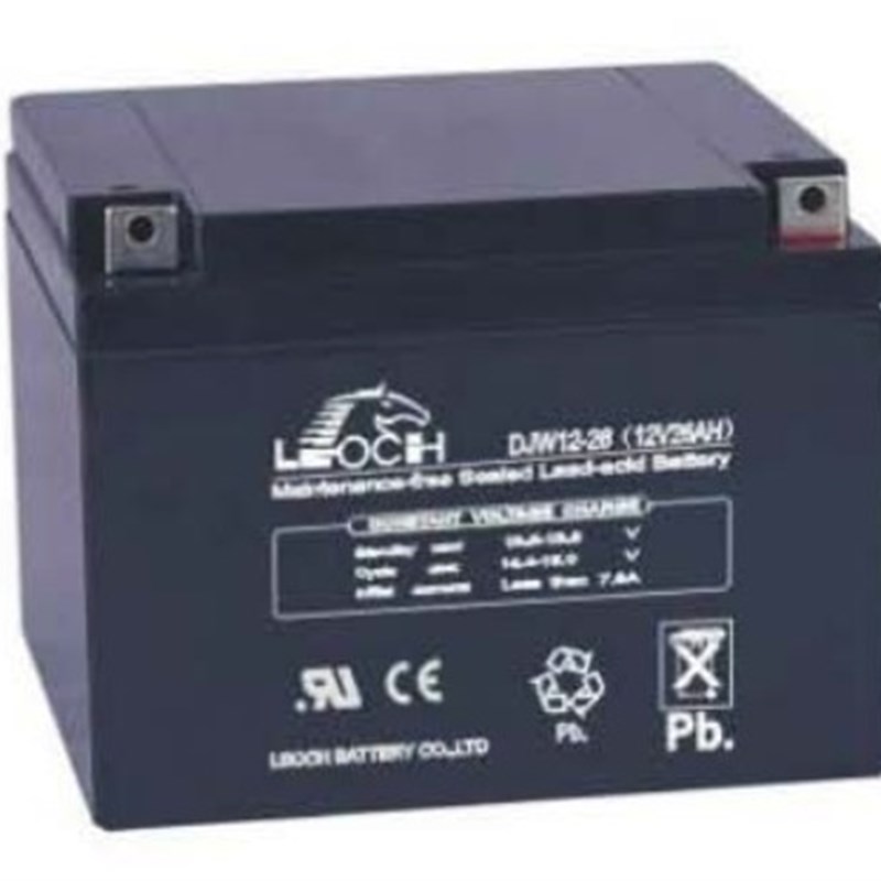 现货LEOCH理士DJW12-26 12V26AH后备电源/照明用/直流屏电柜电池
