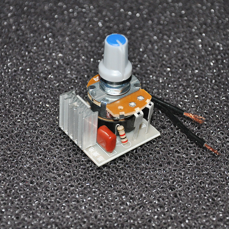 交流500W调压器 调压开关 调温开关 调光开关调速开关500W调光板