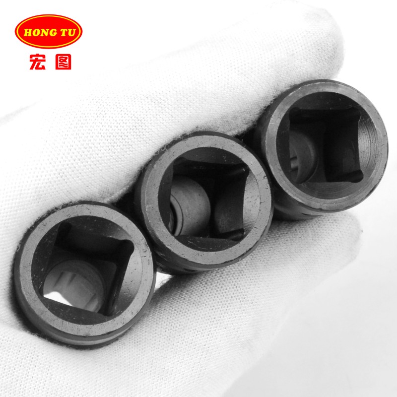宏图1/2气动黑色加长六角小风炮套筒电动扳手工具8-41mm新品包邮