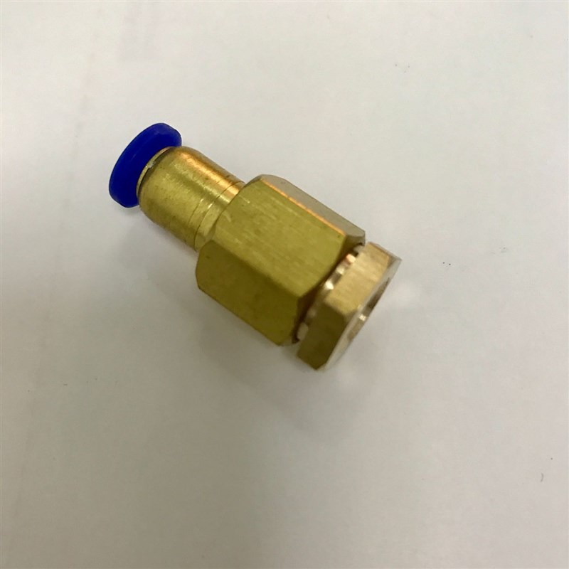M8x1-4 分体式快插接头 内螺纹m8x1 一边可插外径4mm的pu气管