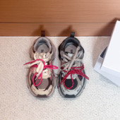 日常通勤女鞋 BAORUN双鞋 时尚 百搭厚底增高老爹鞋 带老爹鞋 新款