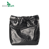 垃圾袋菱格链条包时尚 小香风单肩包真皮女士斜挎包日常百搭