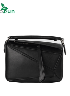 几何包经典时尚单肩包真皮百搭女士斜挎包日常百搭潮流几何包