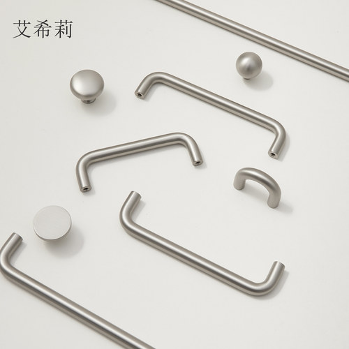 中古风现代简约黄铜抽屉橱柜把手
