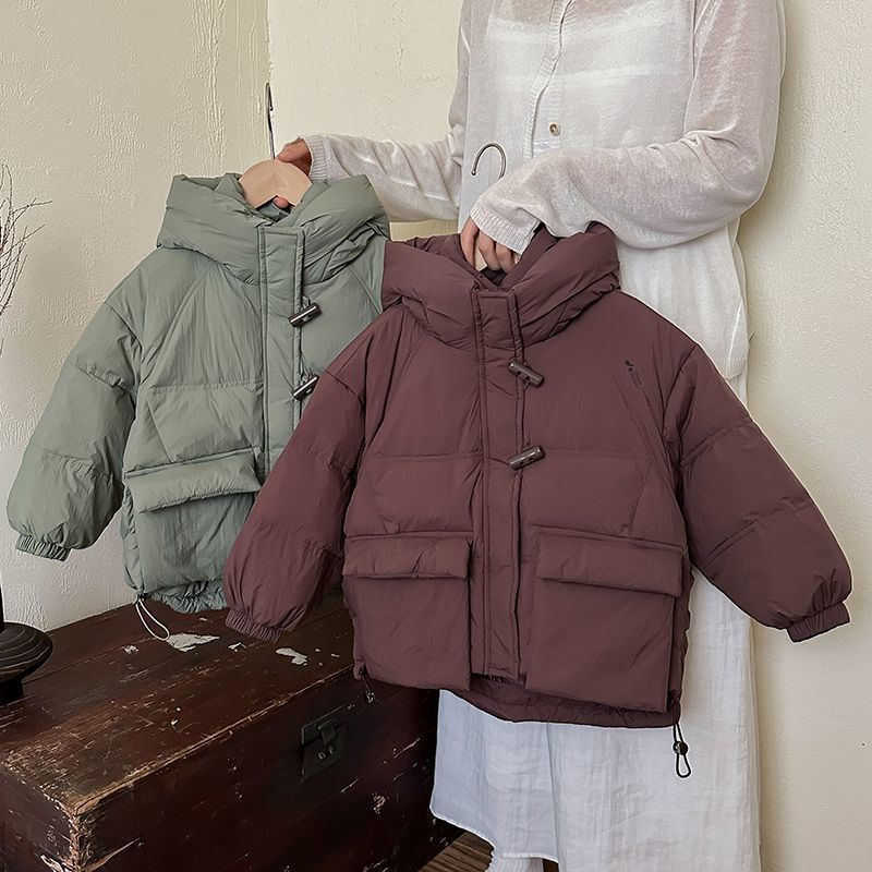 加厚男2025新款儿童中大羽绒服