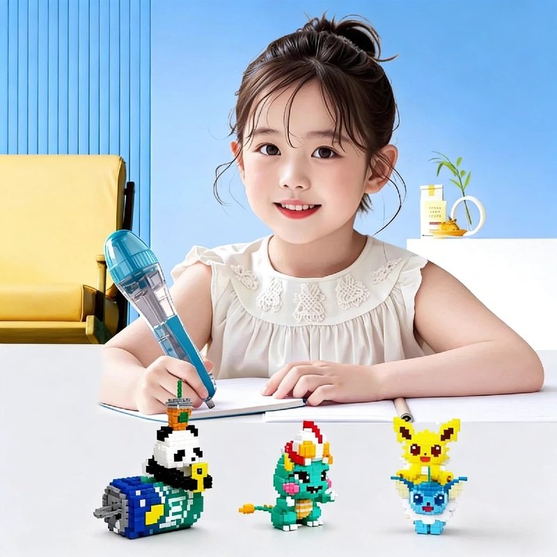 拼豆笔2.6mm专用双针拼豆笔豆夹豆铲立豆盒高效轻松拼豆辅助工具,玩具/童车/益智/积木/模型,拼豆/拼豆工具,淘宝优惠券,粉丝福利购,淘宝优惠卷