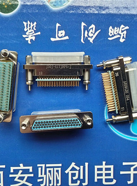 J30J-51TJN-J J30J-51TJNP5-J 矩形连接器 51芯直针焊接印制板3排
