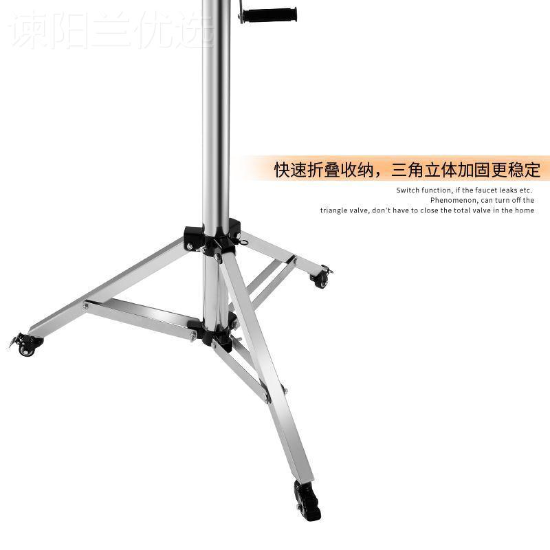 真不锈钢灯神MTY器修灯安灯助动工手具移升降支装架正反自动刹车