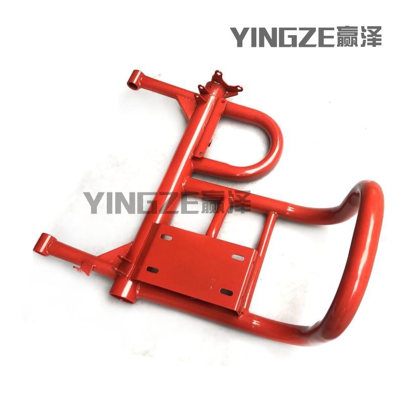 168CC改装四轮摩托车卡丁车配件后桥发动机架 车架 后悬挂架子