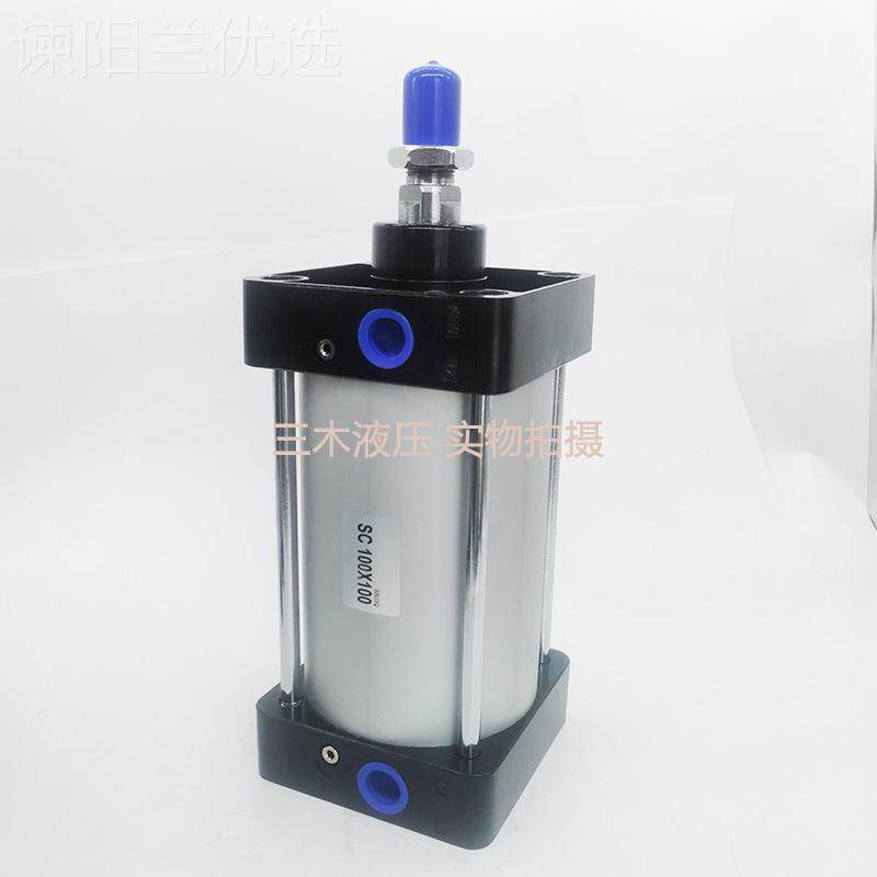 S100标准0气缸1小型大推力可调SC10X2ZVV5X50X75X100X50X2C00