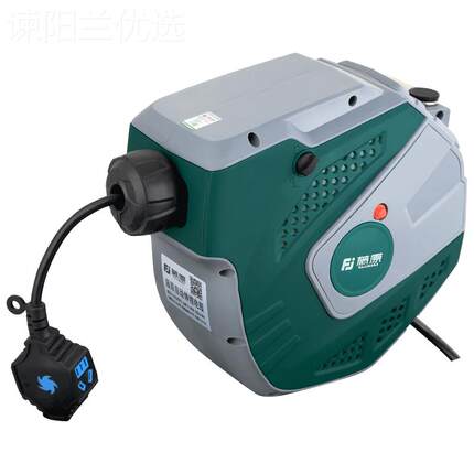 j8绕管鼓电洗车水自QGR动伸缩电线气排电缆插器器鼓鼓卷管器收g3