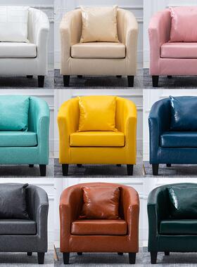 简约沙北欧单人发椅 小网咖沙发 户型沙发双人FNT三人组合小客厅