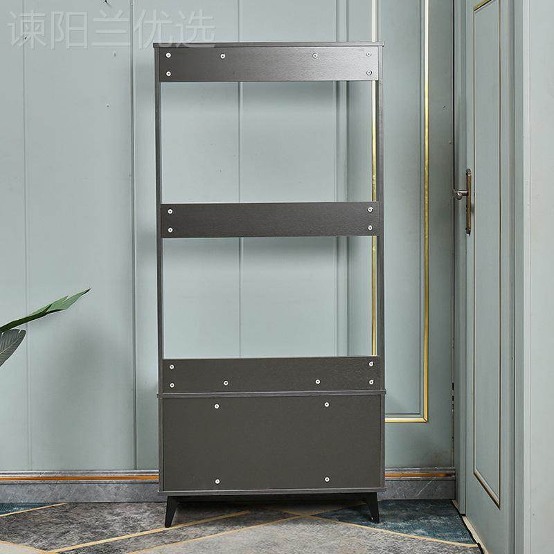 挂柜衣架隔轻奢款灰美式意式免漆板门厅玄CDF关断鞋色柜衣帽柜换J
