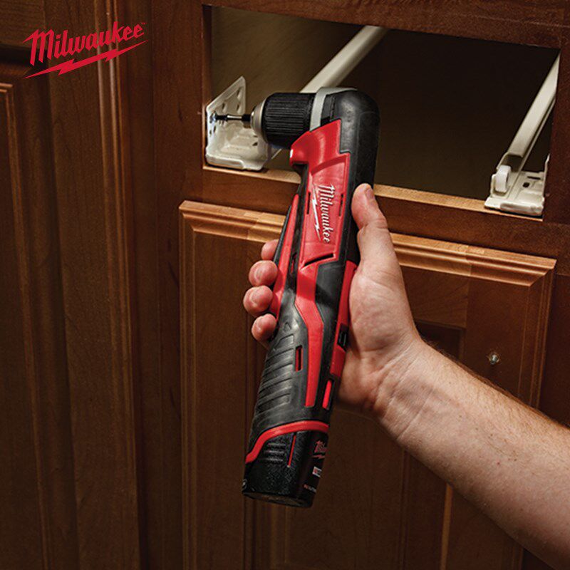 milwaukee米沃奇进口充电式直角钻批头拐角器转弯电动螺丝刀转角