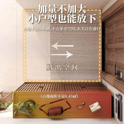 木SSC鞋柜家用门口层多实木竹鞋架新爆款款入户门玄关一体鞋柜置