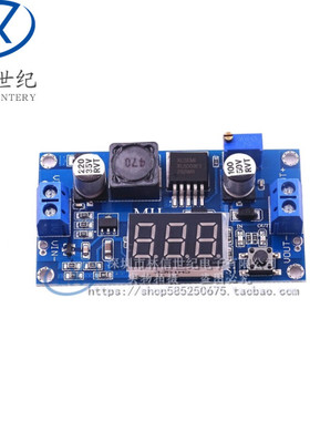 XL6009 DC-DC可调升压模块4.5-32V升5-55V 输出可调 带电压表显示