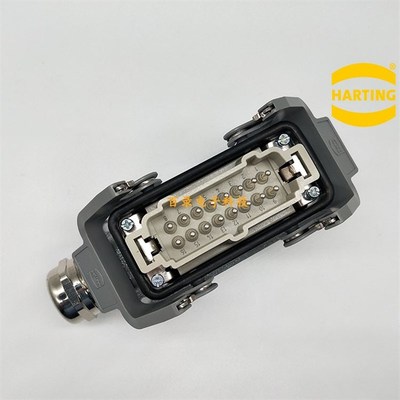 HARTING航空插头19300161231 HAN 16B 16针接线盒哈丁航空插头M25