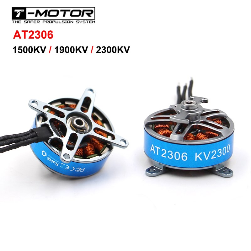 T-MOTOR 无刷电机 AT2306 短轴 固定翼 F3P EPP KT板飞机轻型马达