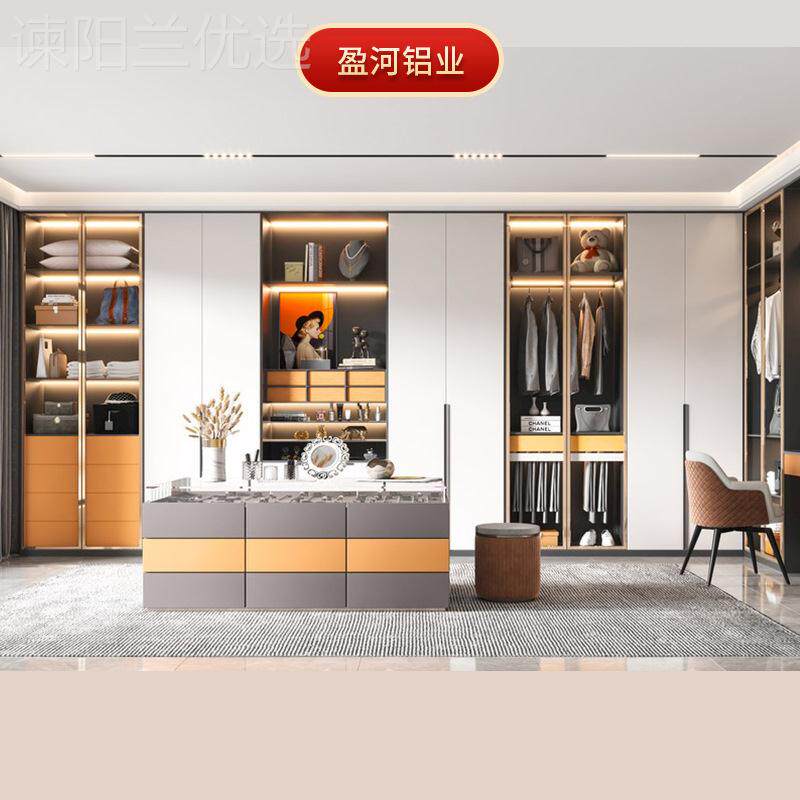欧蔓品尚铝合金壁橱柜吊柜房厨房柜一体柜家用厨简约 全铝橱柜储