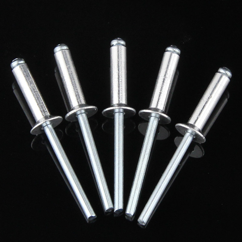 沉头铝制抽芯铆钉 开口型铝拉铆钉 平头铝拉钉 装潢钉M3.2 M4 M5