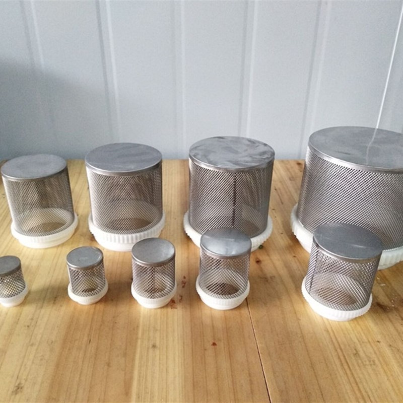 304不锈钢外螺纹网罩 不锈钢外牙过滤网 外丝过滤网 过滤头